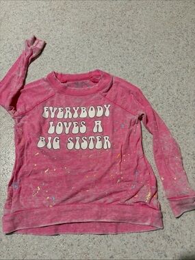 Chaser Pink 'Everybody Loves a Big Sister' Long Sleeve Top